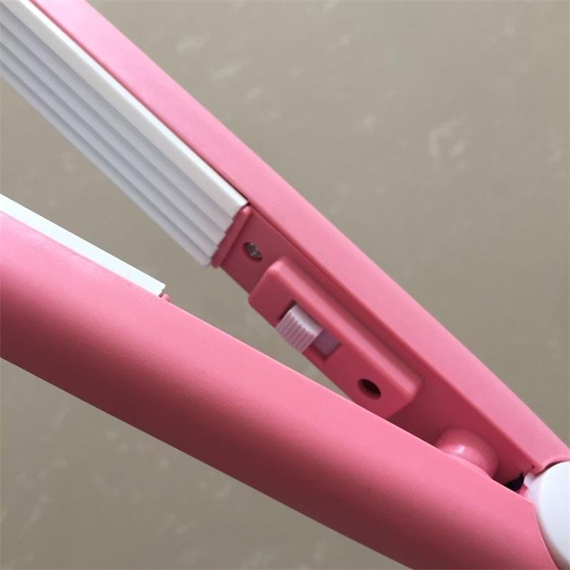 Mini Hair Straightener Ceramic Curling Iron