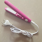 Mini Hair Straightener Ceramic Curling Iron